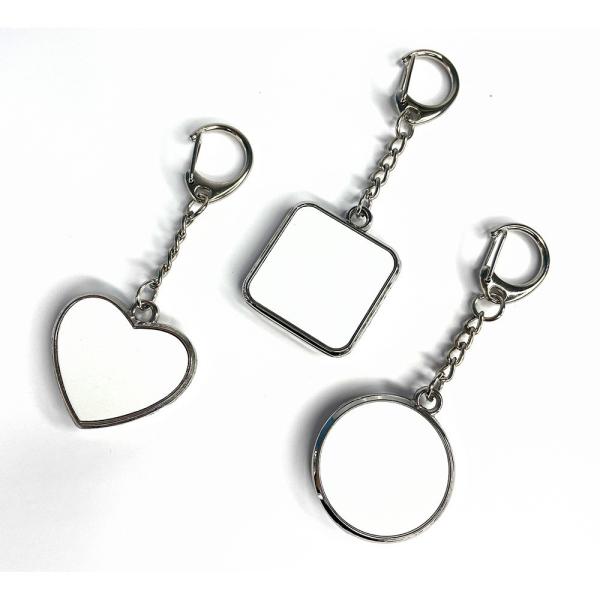 Sublimation Aromatic Metal Keychain Sublimation Personalized Photo Printing