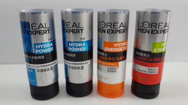 100ML High Light Empty Face Cosmetic Packaging Tube Coating Aluminum Laminated