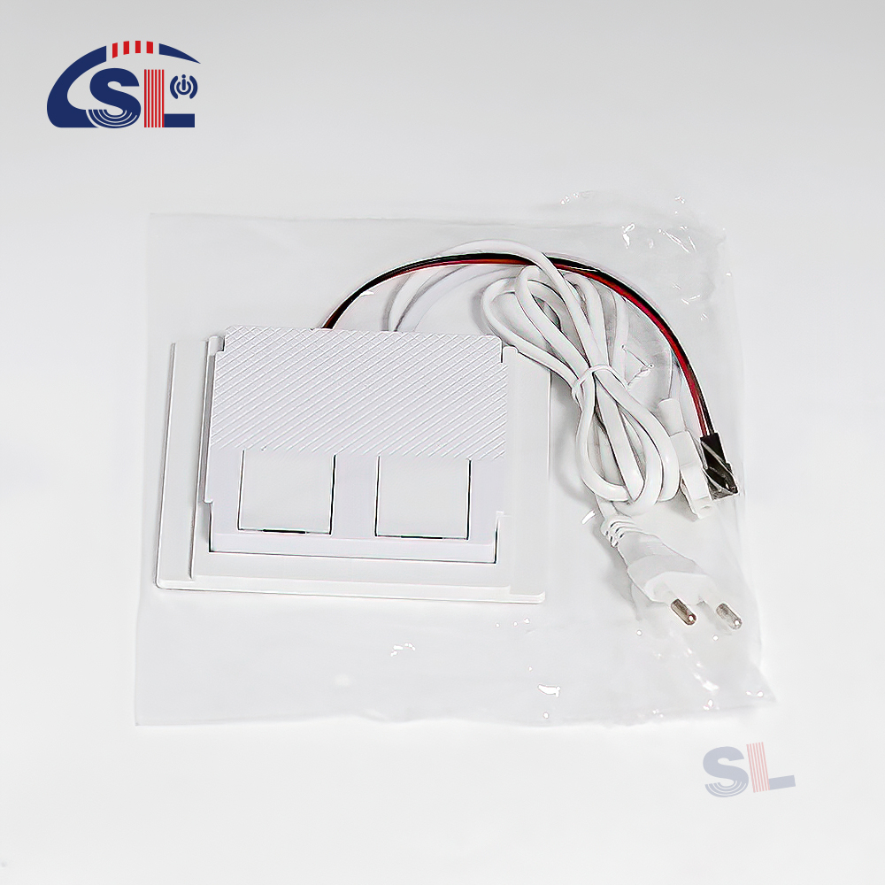 12W Integrated Large Two Buttons Three Colors Touch Sensor Switch for Bathroom Mirrors