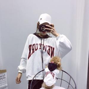 Quality Trendy Casual Pet Owner Matching Outfits Long Sleeve Sweatshirt wholesale