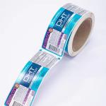 Round Waterproof Synthetic Label Circle Sticker Paper For Packaging