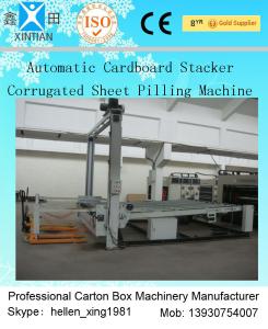 Quality Custom Corrugated Carton Machinery With Paperboard Piling ,1600mm Height wholesale