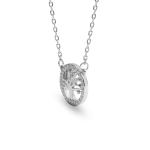 Long New Jewellery Design Cubic Zirconia Wedding Necklace Mirror Polished