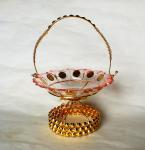 The New sun flower shape candy bowl w/classic stand & elegantThe New(1)
