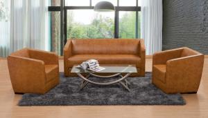 Quality Modern PU leather China reception office sofa wholesale