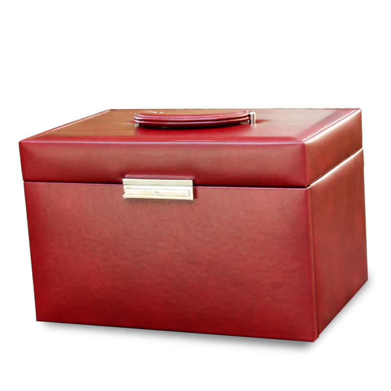 Gift Packaging All In One Jewellery Box , Portable Luxury Travel Jewelry Case