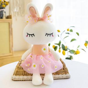 Quality ODM PP Cotton Stuffed Plush Bunny Doll As Girls Gift wholesale