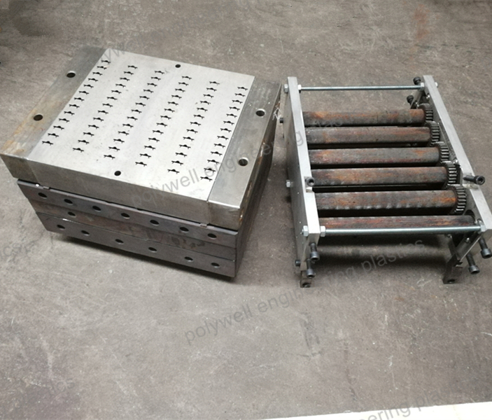 Electroplating Surface Plastic Molding Tool PA Steel Extrusion Mold Used for Extruder Production Line