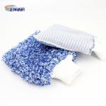 Polyester Car Detailing Tools 16x28cm 1500gsm Microfiber Scratch Free Car