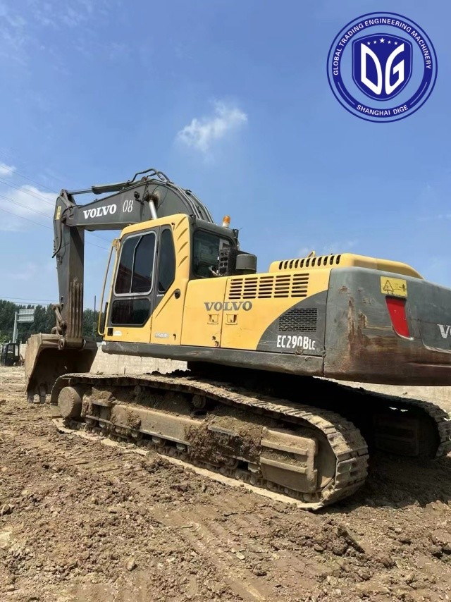 Volvo EC290 29Ton Used Crawler Excavator Low Fuel Consumption High Efficiency