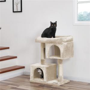 Quality Realistic Songmics Cat Tree , Modern Cat Scratching Post Non Toxic FEANDREA Brand wholesale