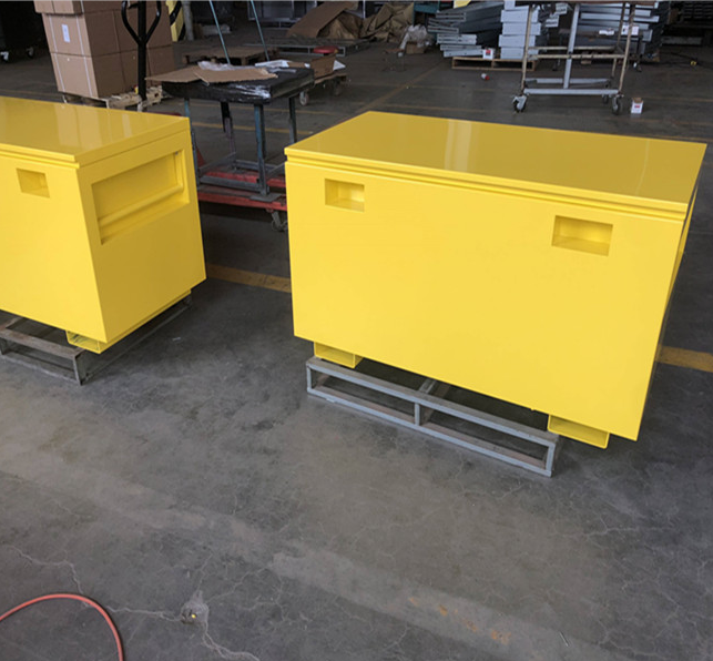 Cabinet Steel 48" Job Box for Workshop Durable Iron Heavy Duty Metal Storage Tool Box