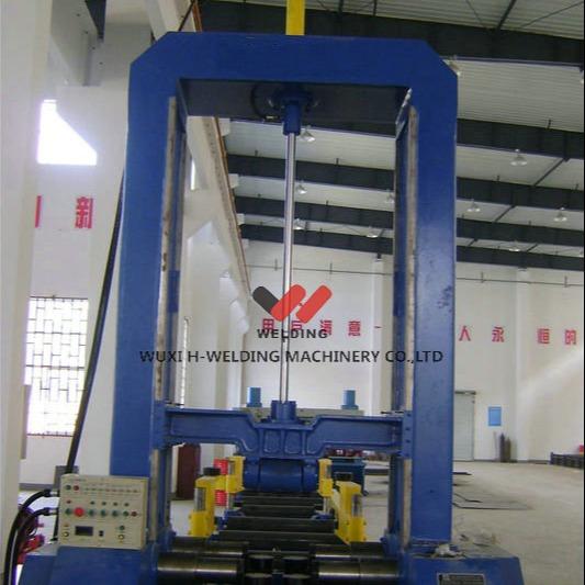 CO2 Tack H Beam Welding Line For Web Height 1500mm Light Duty Workstation