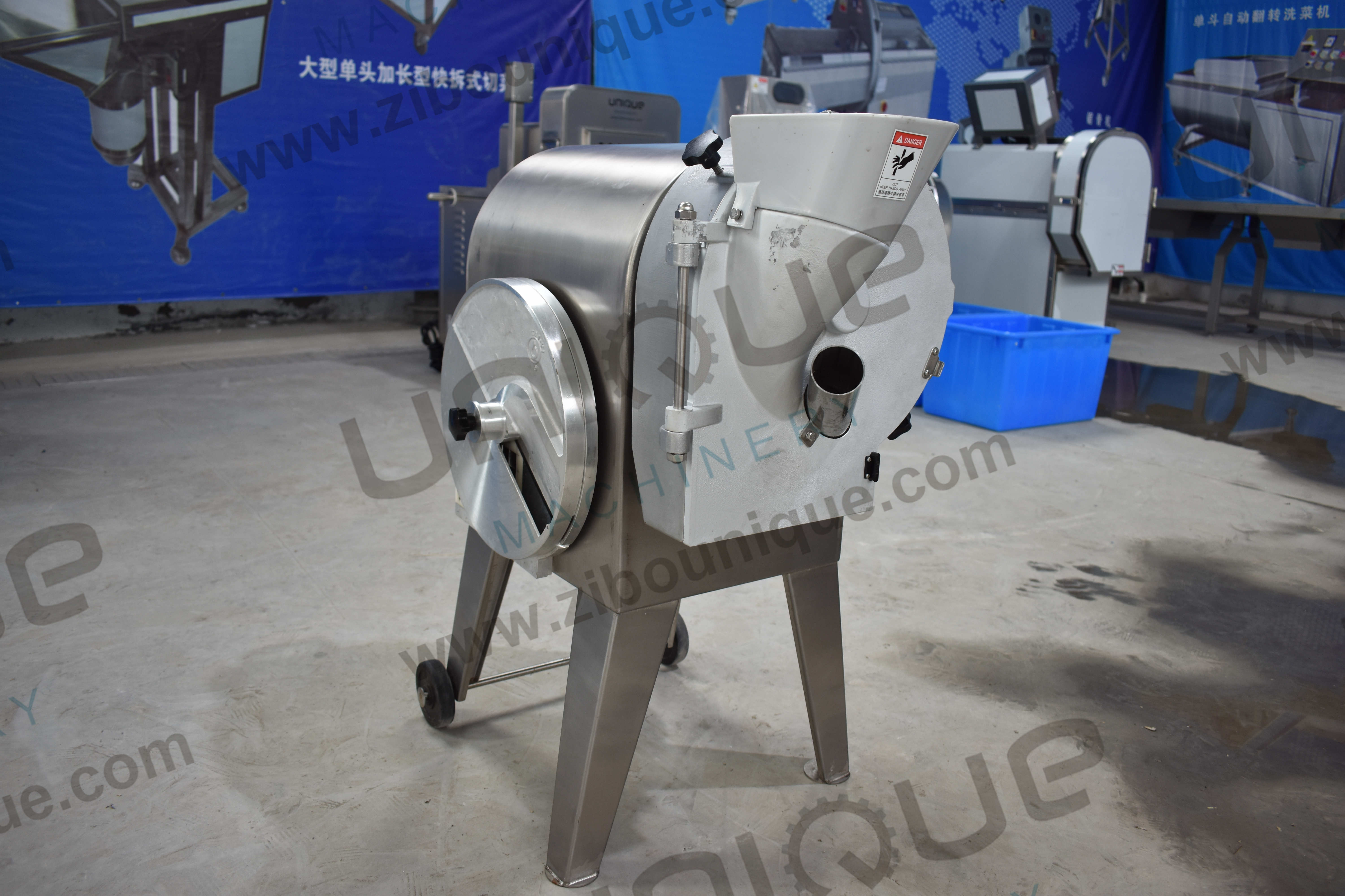 Vegetable Cube Cutting Machine for 300-500 kg/h Capacity Online Support After Service