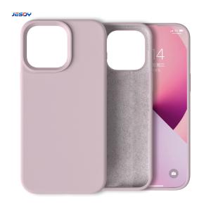 Camera Protection Liquid Silicone Phone Case Shockproof For IPhone 15 16 Pro Max