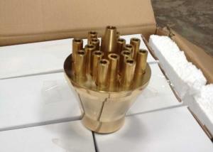 Quality Brass Concertrating Shooting Fountain Jet Nozzle 55m3/h DN40 wholesale