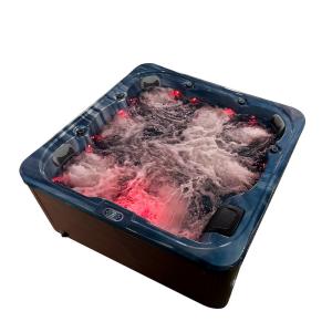 Quality Hot Tub Outdoor SPA Bathtub Resin Whirlpool Massage PVC Plastic Wood Skirt wholesale