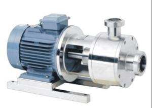 China Emulsifying Pump High Speed Homogenizer Food Grade Inline High Shear Homogenizer on sale