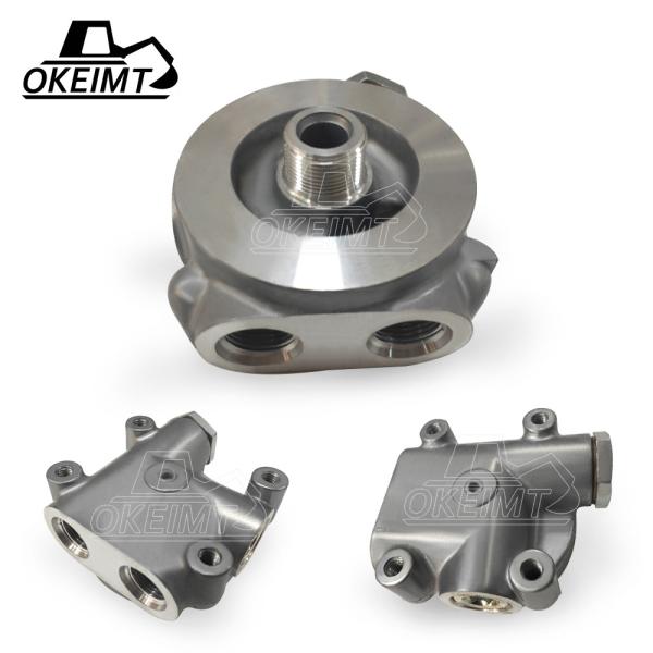 Hydraulic Excavator Parts High-Quality R225-7 Oil Filter Housing Construction