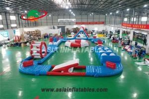 Quality Mobile 20 X15M Inflatable Aquatic Sport Park Logo Printed wholesale