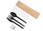 165mm 171mm PLA Biodegradable Disposable Utensils For Canteen