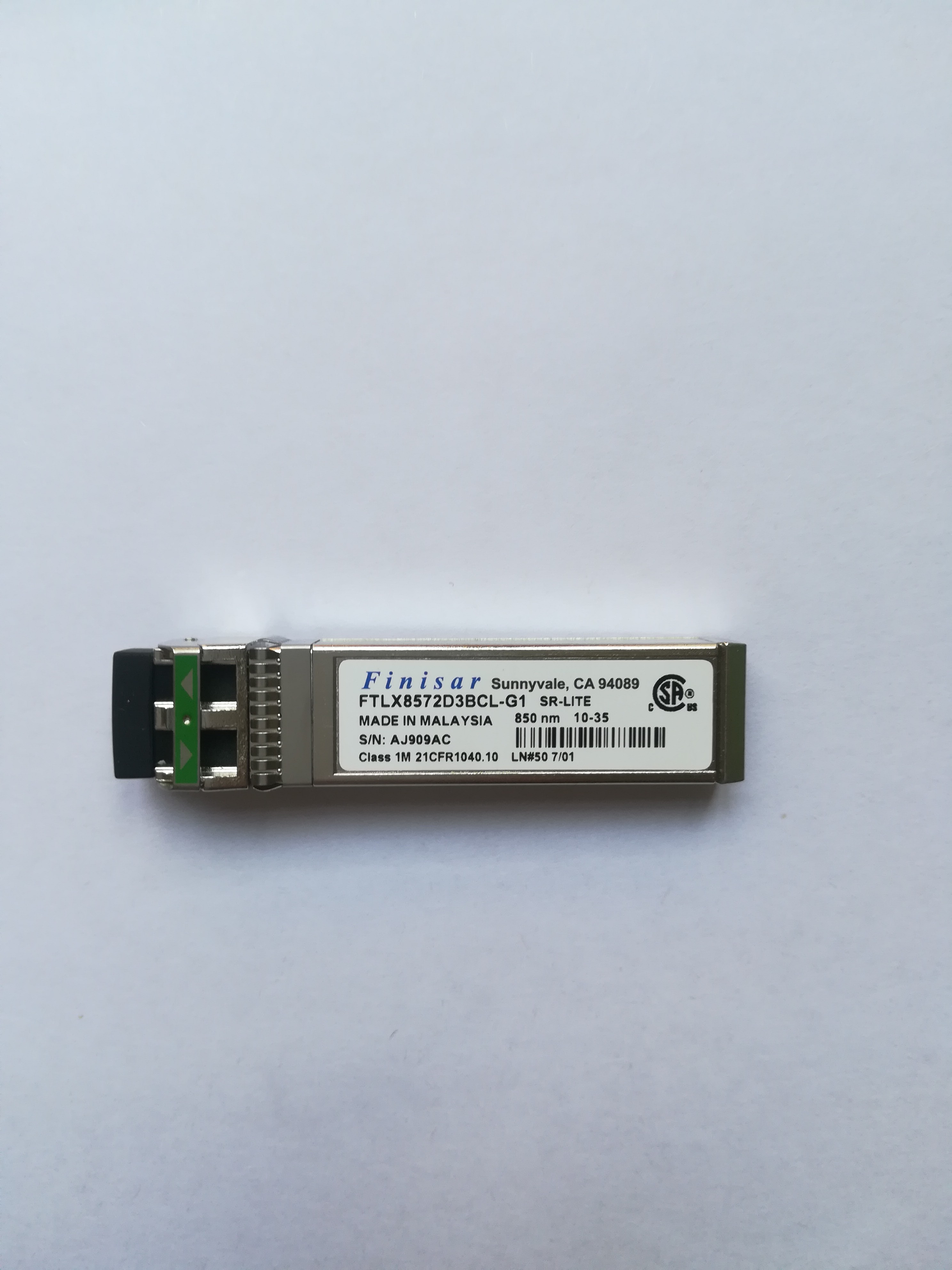 FTLF8532P4BCV 32G 850nm 100m Multi Mode Short Wavelength Original Finsiar Packing