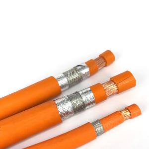 Quality 2 Cores Safety Orange Copper Insulated EV Cable for Electric Vehicle Car 110V-450V wholesale