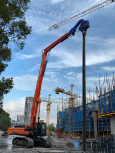 Quality 18M 3200rpm Vibration Impact Hammer Hydraulic Pile Driver wholesale