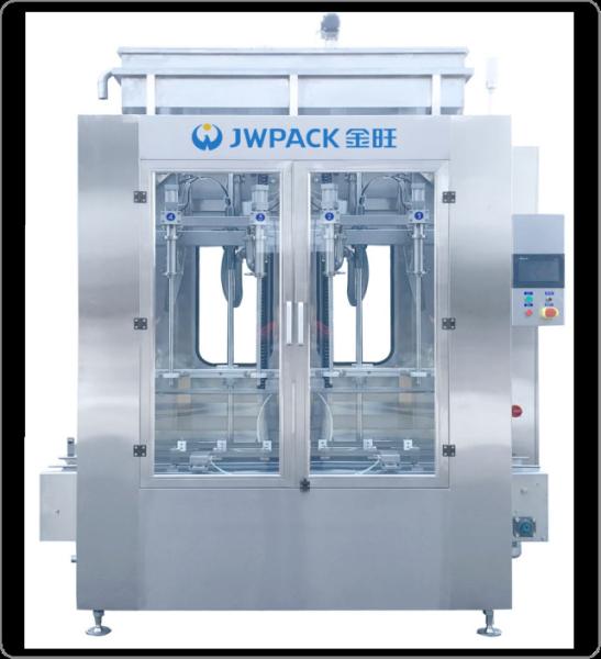 200 barrel h Multi Head Liquid Filling Machine Automatic Weighing Filling
