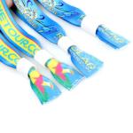 Adult 15*350mm Custom Fabric Wristbands , Custom Event Wristbands for Kids 15