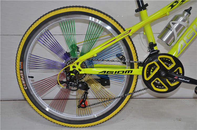 26 inch Shimano 21 speeds disc brake steel 140 spokes mountain bicycle MTB