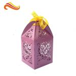 Texture Customized 250G Peral Paper Gift Chocolate Packaging Boxes , Wedding