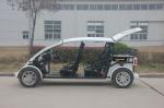 Electric Utility 4 Seater Golf Cart Fiberglass Material For Street