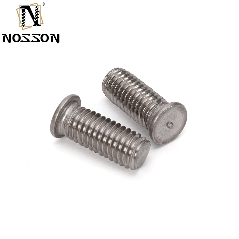 High Polishing Silver Stainless Steel SS304 Forged Blind Hole Weld Bolt for Industrial Applications in DIN Standard
