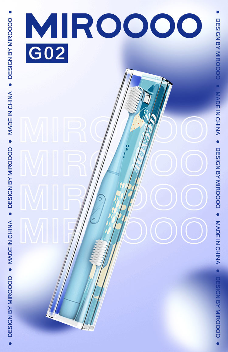 Dupont Bristles Smart Electric Toothbrush Sonic IPX7 Waterproof Toothbrush