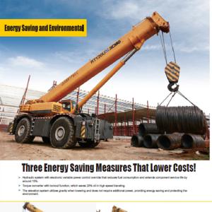 Quality SANY XCMG Hydraulic 120 Ton Mobile Crane / Off Road Crane Energy Saving RT120U wholesale
