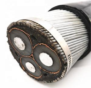 Quality SWA STA Armour PVC Sheath Cable 10kv 3 Three Cores PVC XLPE PE Insulated wholesale
