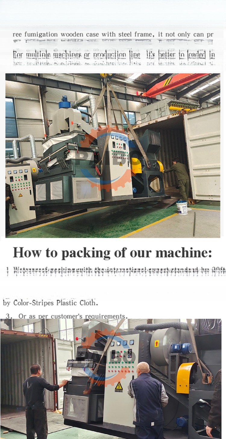 Scrap Copper Wire Recycling Machine Cable Granulator Machine with 99% Separation Rate