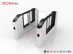 304 Stainless Steel Waist Height Turnstiles Electric Access Control Turnstile CE