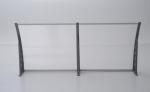 100x80 Rain Cover Canopy Brown Board White Holder Household Application
