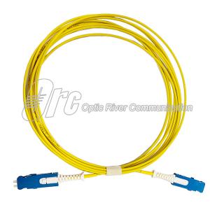 Quality 1.6mm Diameter LSZH Fiber Optic Patch Cord Assembly Single Mode wholesale