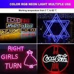 Multi Color Pixel Light Strip 5v Rgb Neon Light Addressable 7x15