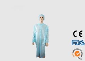 Quality Spunbond Polypropylene Disposable Lab Jackets For Medical Students / Visitors wholesale