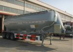 37000L Aluminum Alloy Dry Bulk Pneumatic Tank Trailers with Three axles