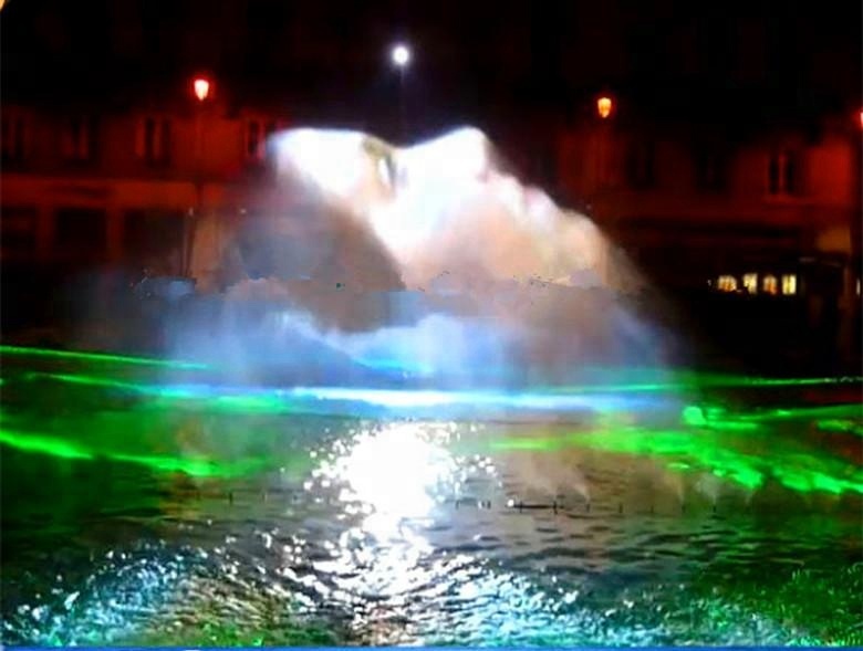 Stainless Water Movie Screen Laser Water Show Fountain