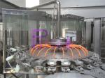 Rice Wine Glass Bottle Filler Machine Industrial 3 - in - 1 Hot Filling Line
