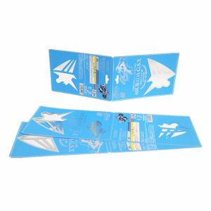Quality Silver Foil Stamping Chrome Bopp Labels wholesale