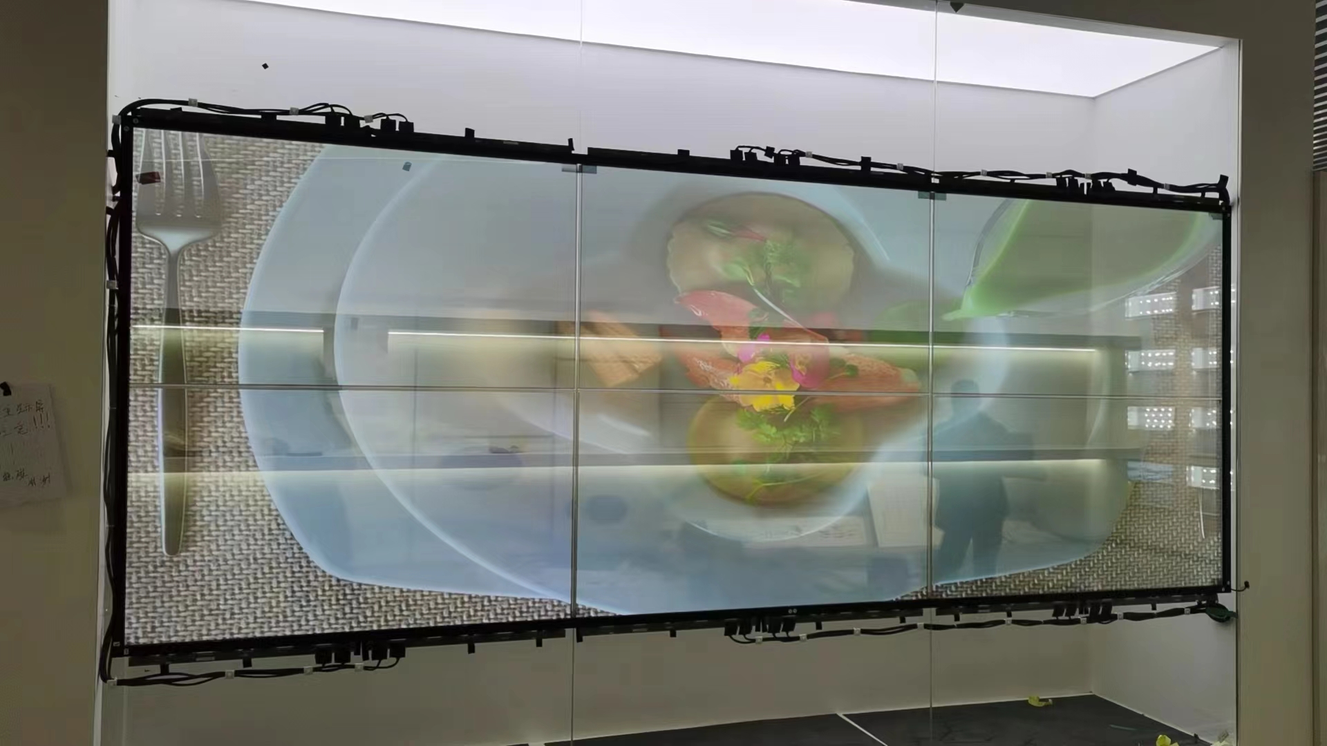 55inch Self Emission Intelligent Controller Board Amoled Flexible Transparent LCD Screen OLED Displays