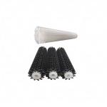 Industrial Nylon Roller Brushes Cylindrical Brush For Surface Cleaning