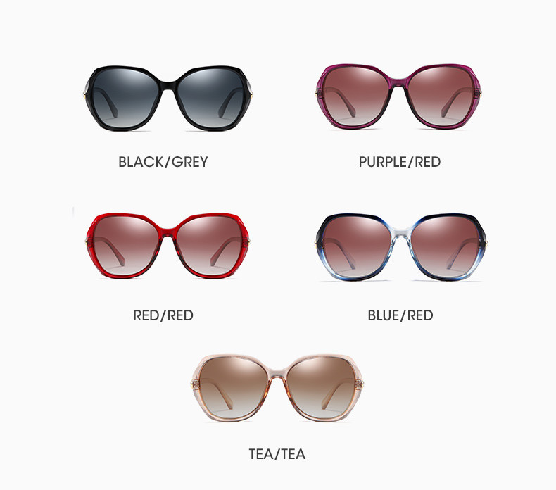 Big Frame Oversize PC Sunglasses Tide Polarizer Anti UV